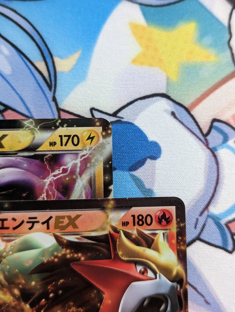 セット】ライコウEX(R){雷}〈025/069〉& エンテイEX(R){炎}〈009 セット】ライコウEX(R){雷}〈025/069〉& エンテイEX(R){炎}〈009