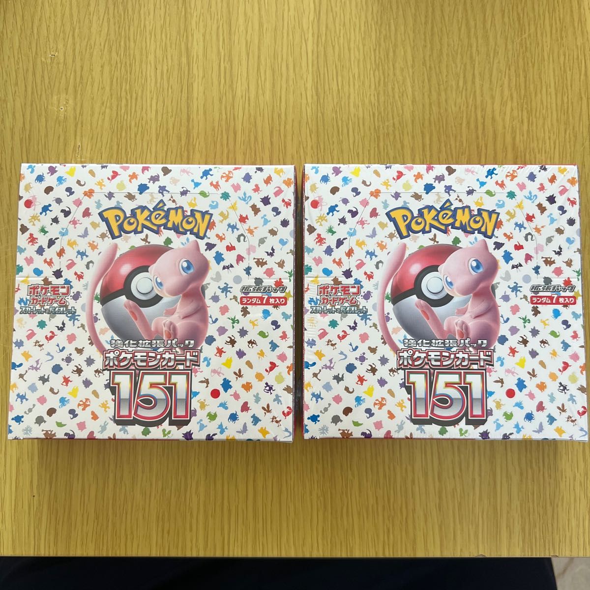 ポケモンカード151 シュリンク付き 新品未開封 2box｜Yahoo!フリマ（旧