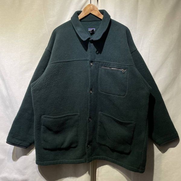 100%正規品 USA製 シャーリングジャケット Patagonia 【希少】90s L