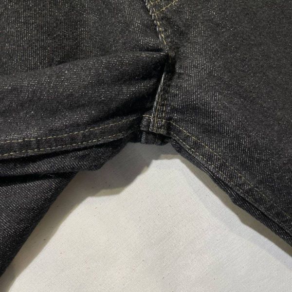 W36L30】90s Levi's 505 先染め ブラックデニムパンツ USA製 赤タブ