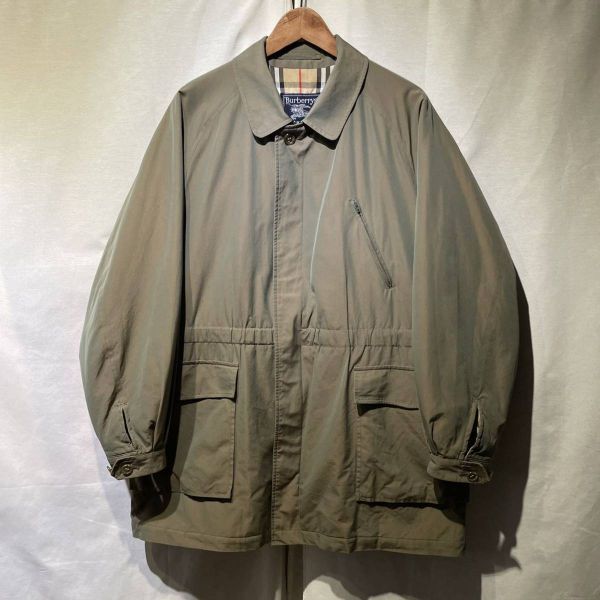 Special! 70s Burberry’s 玉虫 ハーフコート 綿100 英国製 ビンテージ トレンチ バーバリー ノバチェック ジャケット 50s 60s 80s 90s_画像1