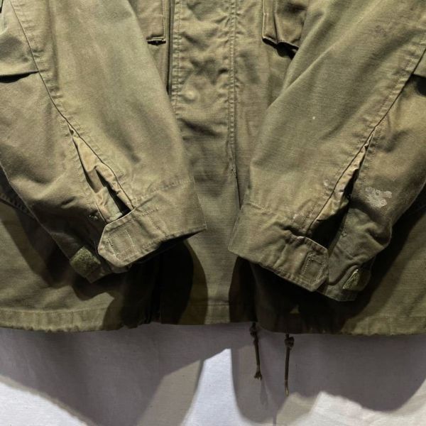 【MEDIUM-SHORT】60s 2nd M-65 フィールドジャケット アルミジップ US ARMY ビンテージ USA製 ミリタリー コート 50s 70s_画像7