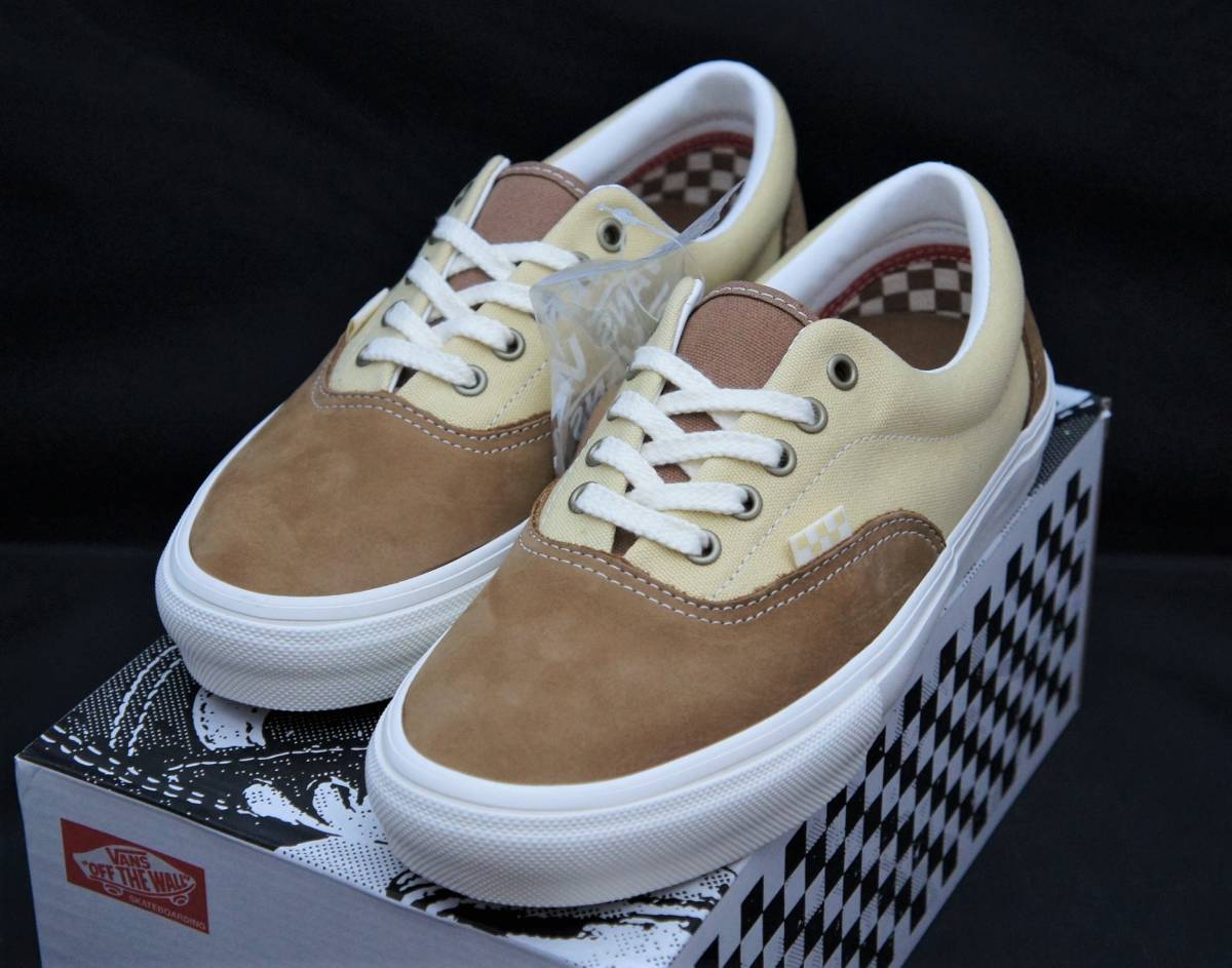 SALE！【新品】US9.5 27.5cm VANS バンズ SKATE ERA スケート エラ NUBUCK/BROWNの画像1