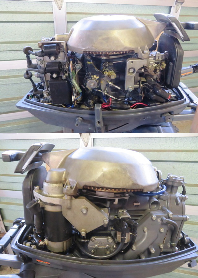 YAMAHA/ヤマハ 船外機 30HWH CV 61TK 2スト 30馬力 実動 現状 | JChere