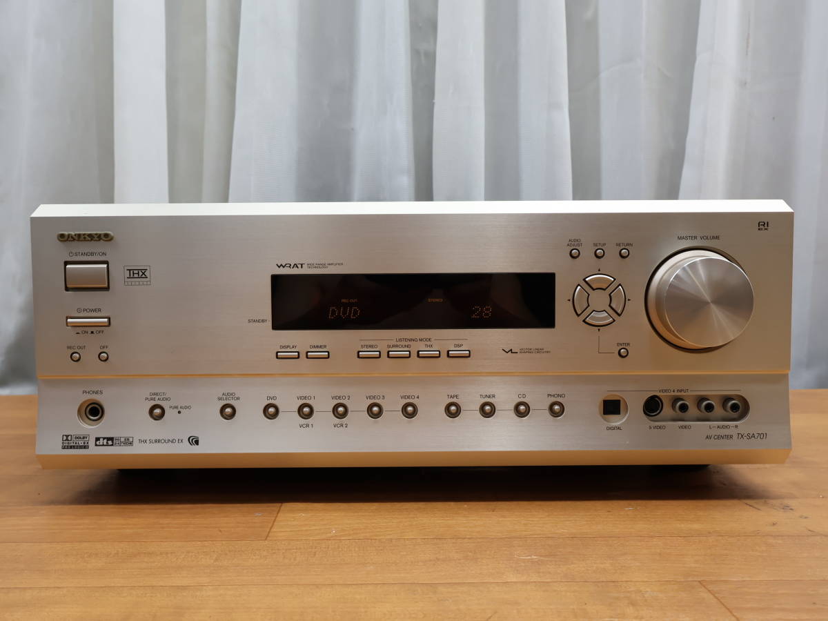 新作揃え ONKYO - (D-486) サラウンドアンプ TX-SA701 オンキヨー