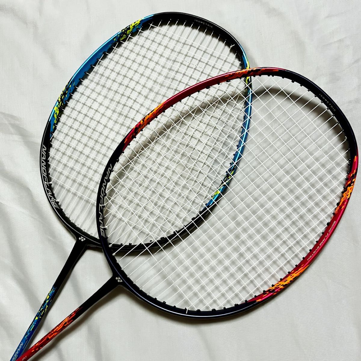 ナノフレア700 旧色 4U5 2本 YONEX バドミントンラケット Yahoo!フリマ