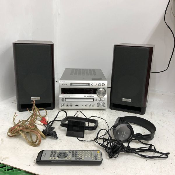 ONKYO スピーカーチューナーアンプまとめCD MD D-N9EX FR-N9EX