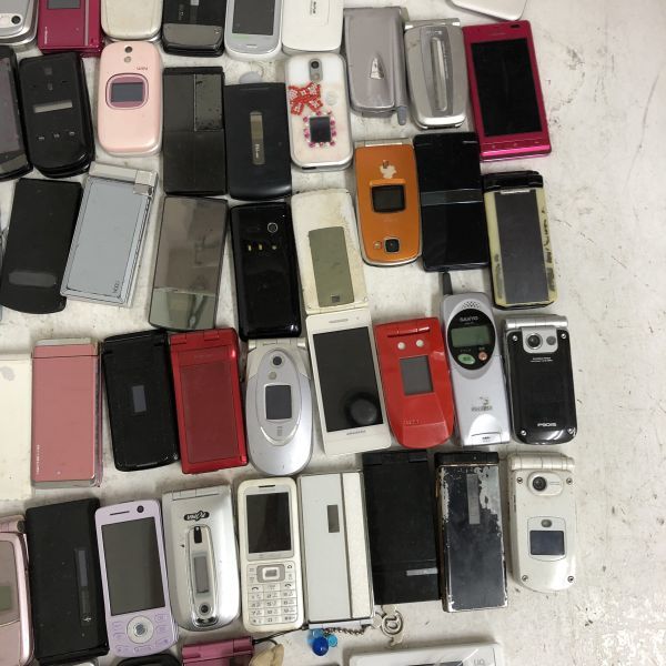 大量 ガラケー ジャンク まとめ 折り畳み ドコモ iモード 携帯