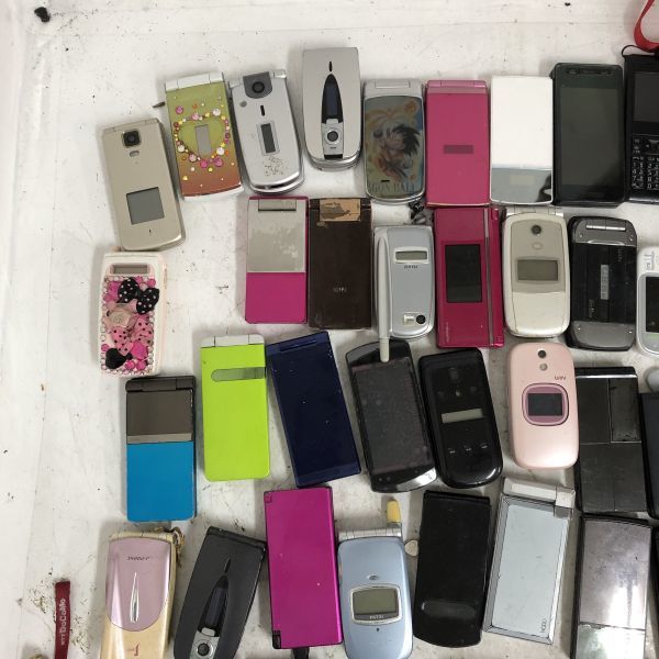 大量 ガラケー ジャンク まとめ 折り畳み ドコモ iモード 携帯