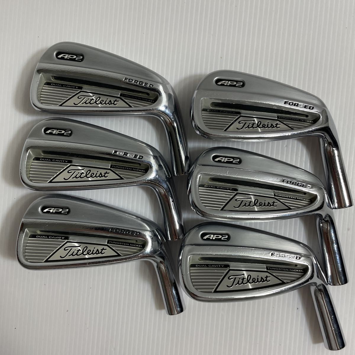 Titleist AP2 FORGED 5〜PW アイアンヘッドのみ 6個セット