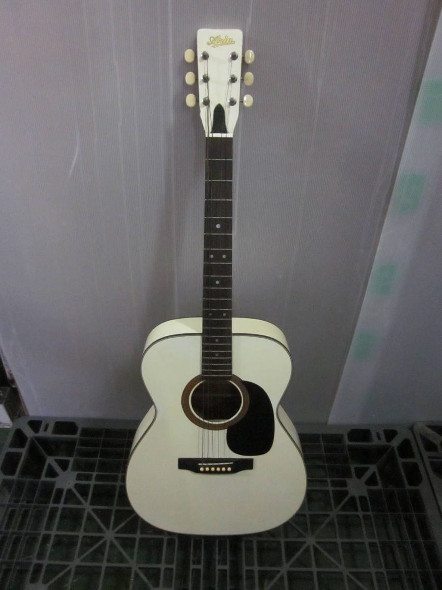 Aria Aria acoustic guitar F15W present condition goods 