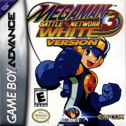 ★送料無料★北米版★ ゲームボーイアドバンス バトルネットワーク ロックマンエグゼ3 Mega Man Battle Network 3 White Version