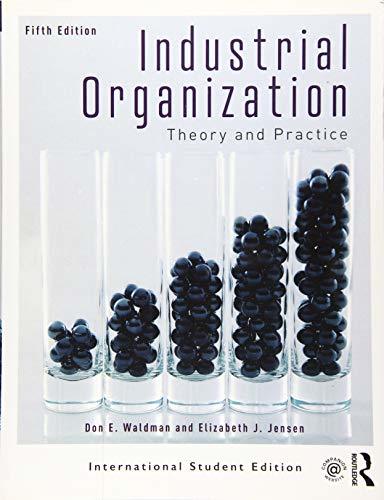 【中古】 Industrial Organization Theory and Practice (Internatio_画像1