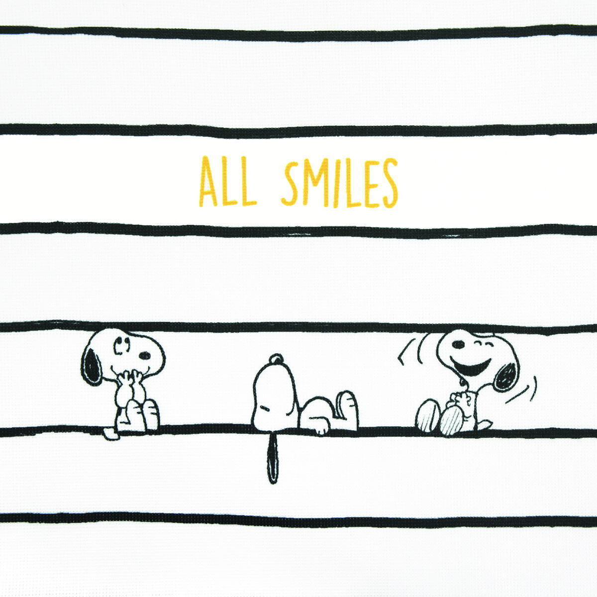 スヌーピー　カフェカーテン　120×45cm　「ALL SMILES」オールスマイル93887【日本製】cos_画像4
