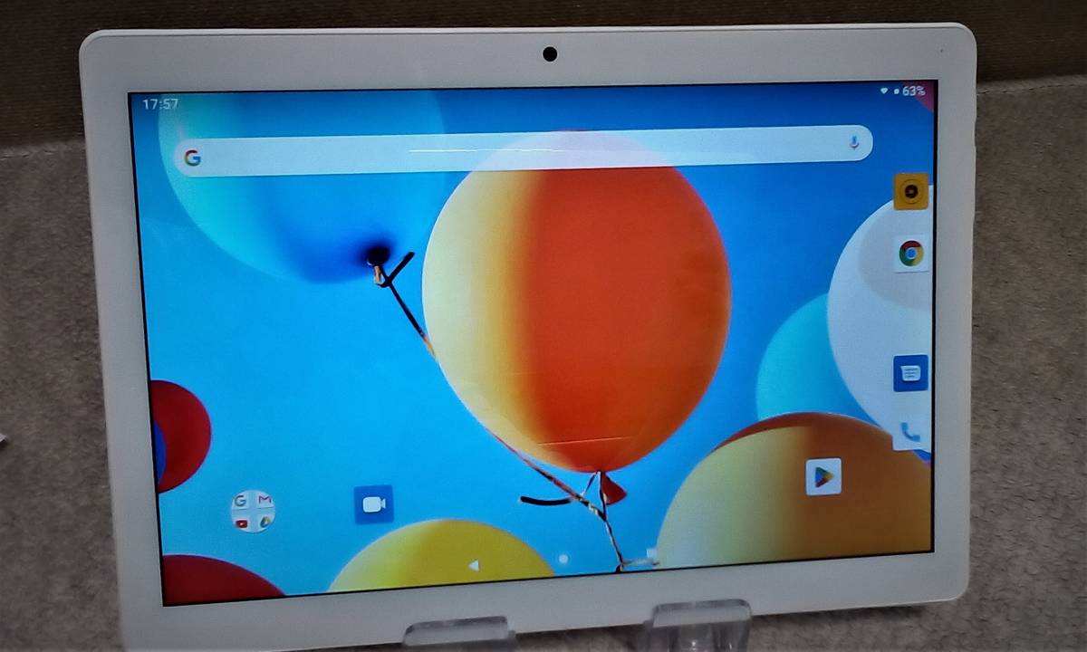 中古動作品zonko k105タブレット 10.1インチ Android 9. 0 SIMフリ-×2