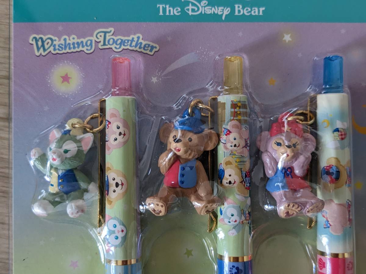 ☆新品☆ Wishing Together ボールペン3本セット ♪ ダッフィー