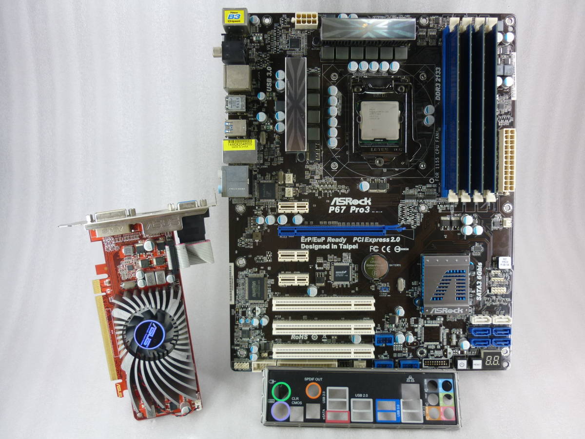 Win10確認】ASRock P67 Pro3 ATX LGA1155 マザーボード / Xeon Win10確認】ASRock P67 Pro3 ATX LGA1155 マザーボード / Xeon