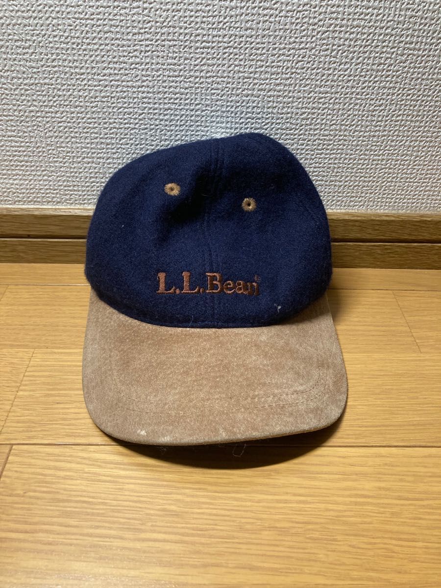 帽子 L.L.Bean 新品未使用 自宅保管 キャップ帽子 ネイビーブルー