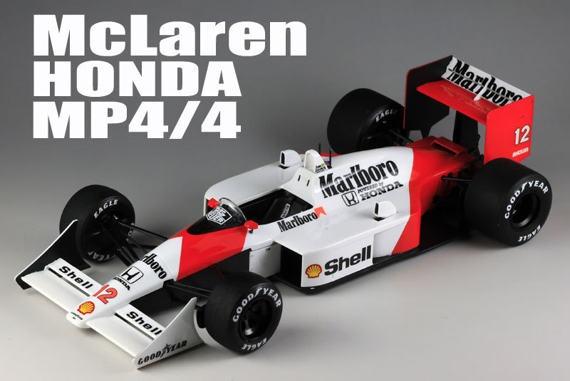 時間指定不可】 マクラーレン 1/20 タミヤ ホンダ 完成品 MP4/4