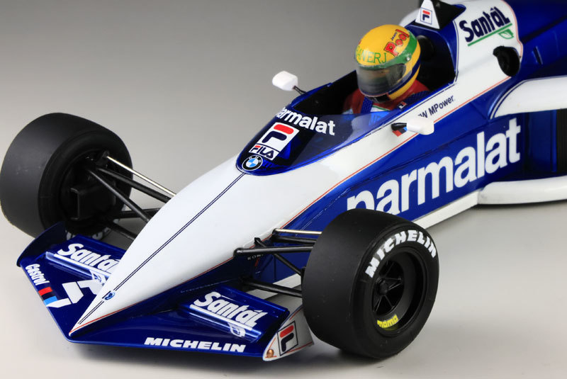 MFH 1/20 ブラバム BT52B ポールリカールテスト A.セナ 完成品 MFH 1/20 ブラバム BT52B ポールリカールテスト A.セナ 完成品