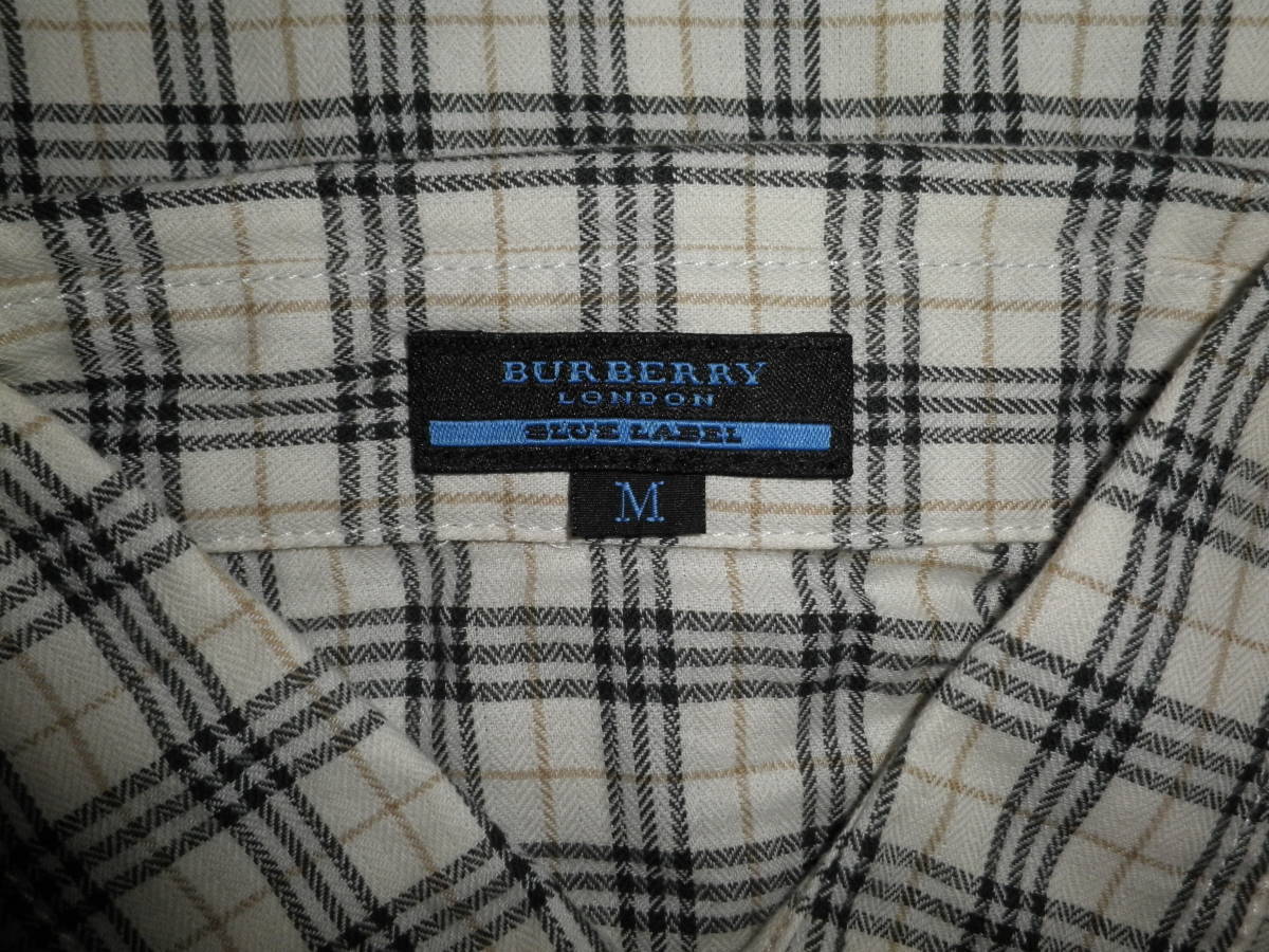 Burberry BLUE LABEL Burberry Blue Label рубашка с длинным рукавом ( новый товар * не использовался )