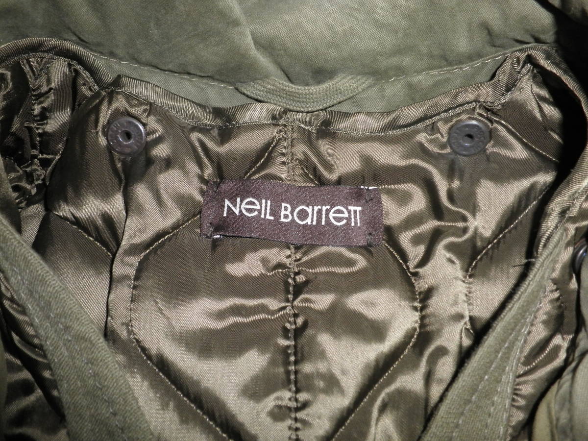 Neil Barrett ニールバレット　ミリタリーモッズコート(新品・未使用／訳あり)_画像3