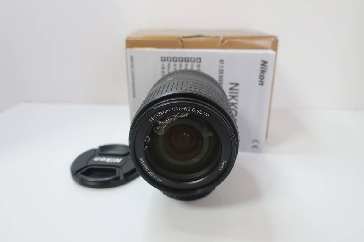 ☆訳あり☆ Nikon ニコン AF-S 18-300mm F3.5-6.3 G ED VR 元箱付 #1750-