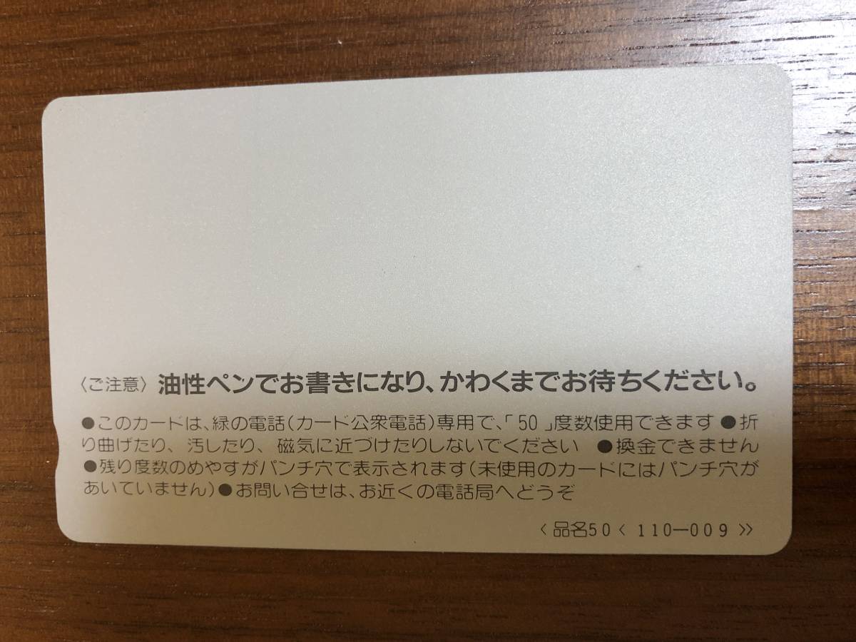 ★ 未使用 テレホンカード 50度数　熊本水前寺公園_画像2