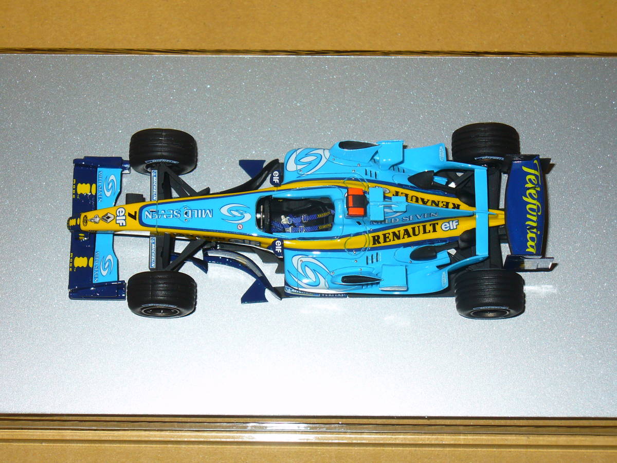 1/43 Renault R24 Monaco GP 2004 final product model garage rom ROMU