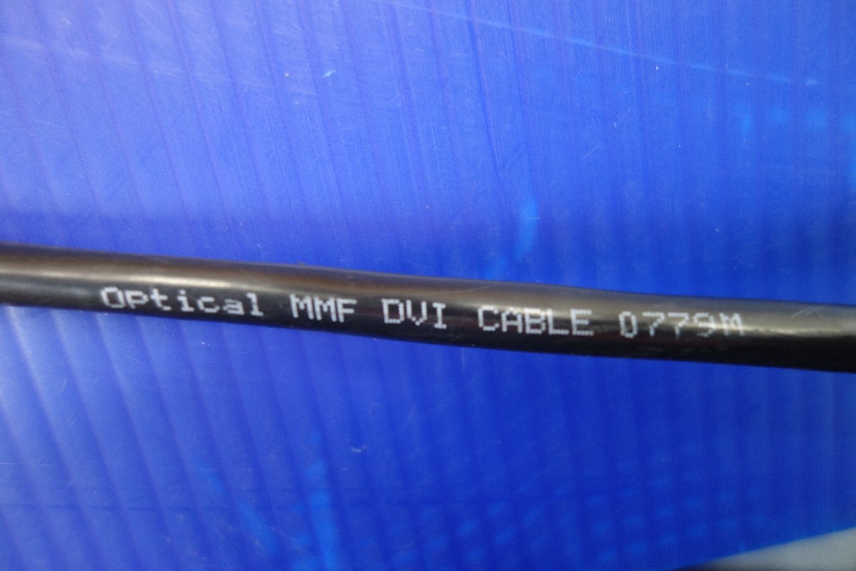 * used Manufacturers unknown DDI-A100*DVI light cable / light fibre cable /DVIek stain da-/DVI monitor cable 100m pra step case attaching *C82