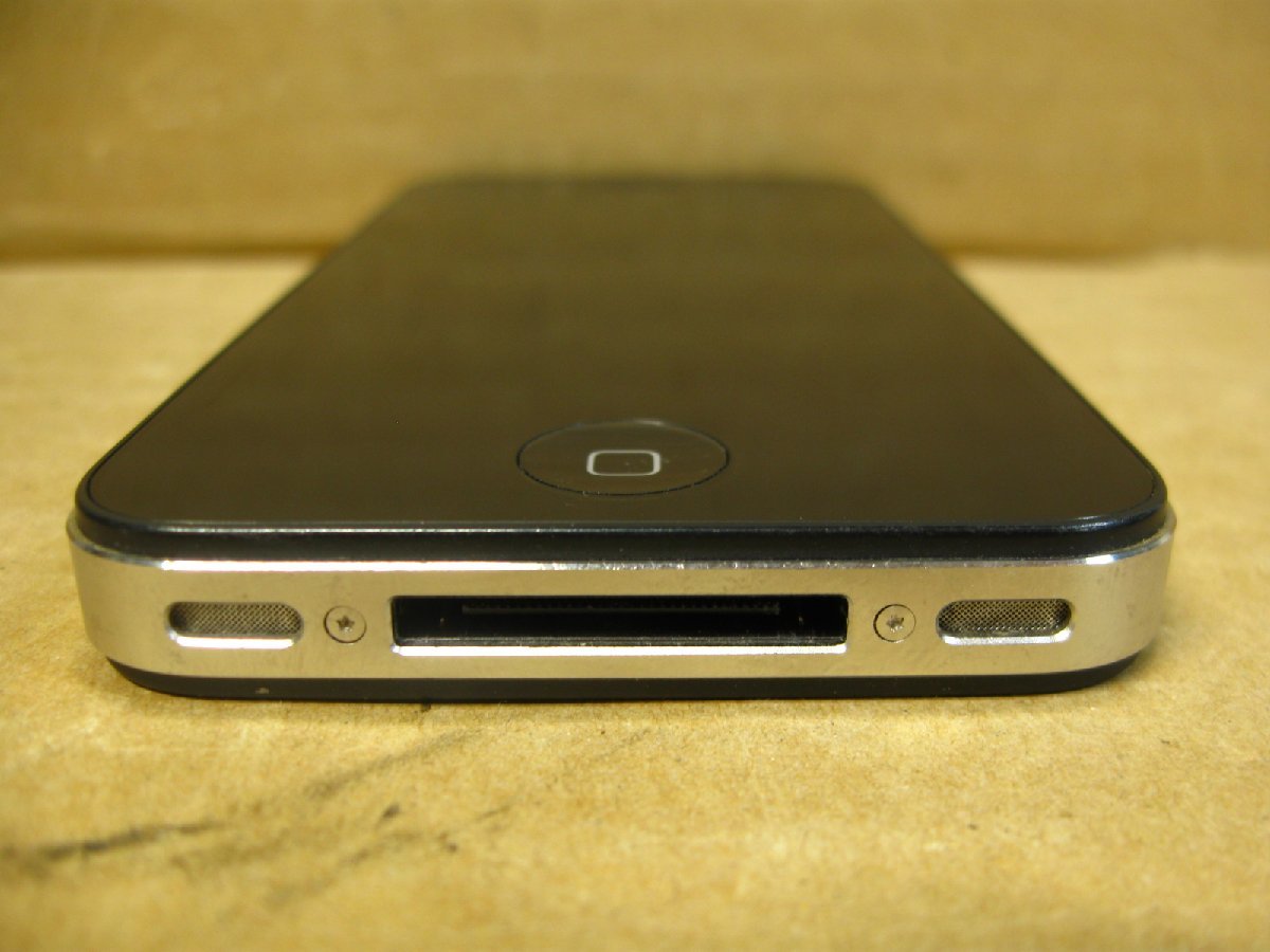 ▽apple MD235J/A iPhone4s 16GB ブラック 中古 ソフトバンク 〇判定 iOS9.3.6 A1387 3_画像3