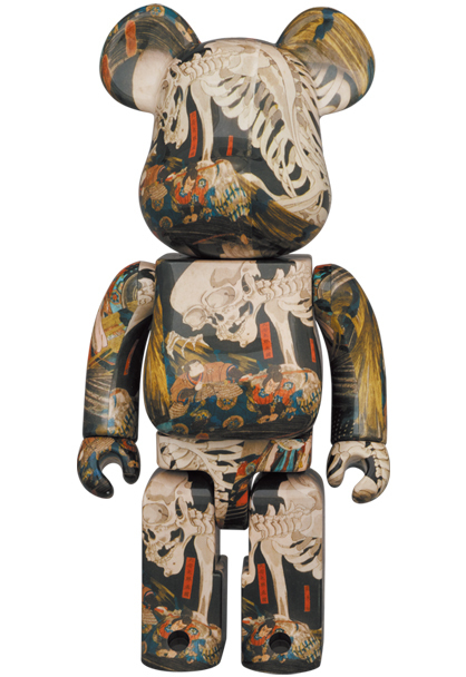 ふるさと割】 BE@RBRICK 歌川国芳「相馬の古内裏」 Toy/浮世絵シリーズ