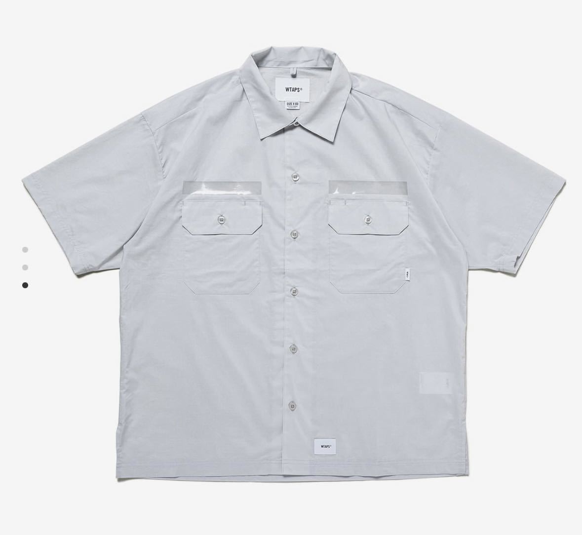 新品未使用 23ss WTAPS 23SS DECK SS COTTON. BROADCLOTH. WTVUA GREY