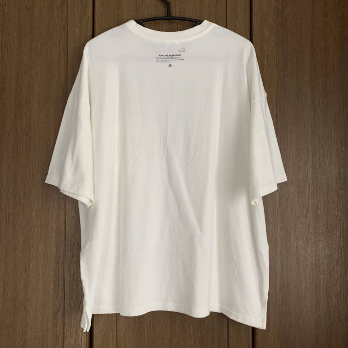 ◆新品 未使用品◆COTORICA. 半袖ビッグTシャツ◆メンズ レディース可 L オフホワイト 白 ペイズリー 5分袖 コトリカ トップス 胸ポケット_画像2