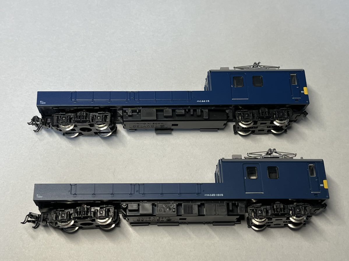 鉄道コレクション JR配給電車145系 クル144-15+クモル145-1015 動力2両