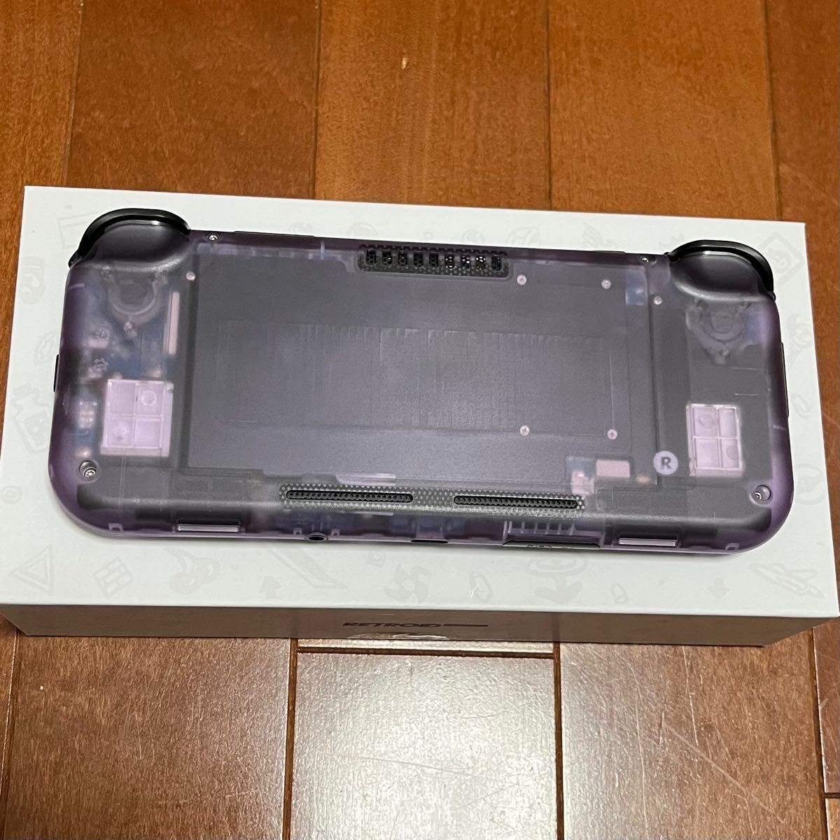 Retroid Pocket 3+　レトロイドポケット　クリアパープル