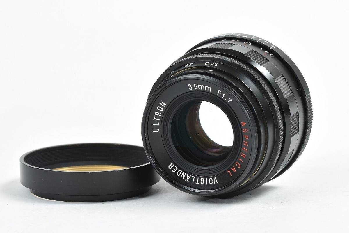新しい到着 ★実用良品★Voigtlander フォクトレンダー ULTRON ウルトロン 35mm F/1.7 Aspherical ブラック♪/m35 大判、中判カメラ用 新しい到着 ★実用良品★Voigtlander フォクトレンダー ULTRON ウルトロン 35mm F/1.7 Aspherical ブラック♪/m35 大判、中判カメラ用