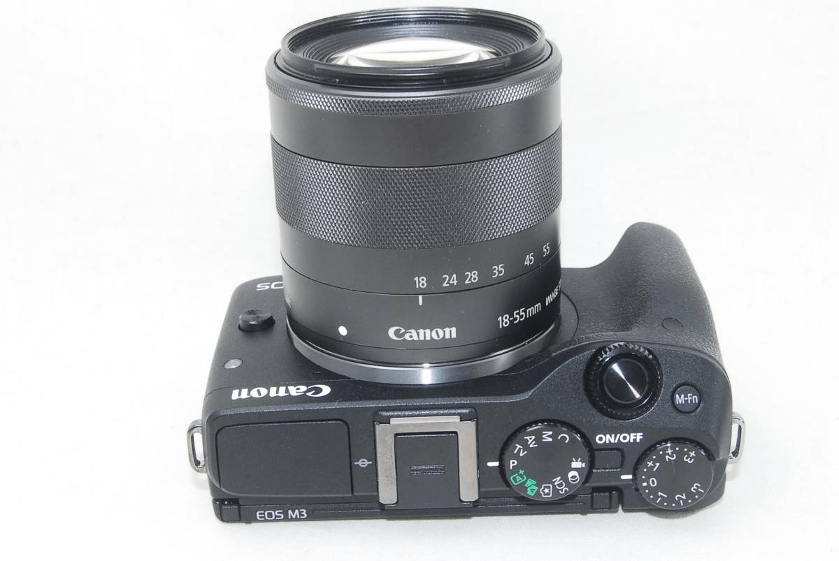 ☆良品☆Canon キャノン EOS M3 EF-M 18-55mm F3.5-5.6 IS STM レンズ