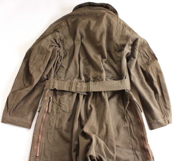  ultra rare 1940s England army sido cot flying suit RAF britain Air Force Vintage WW2 Royal Air Force 