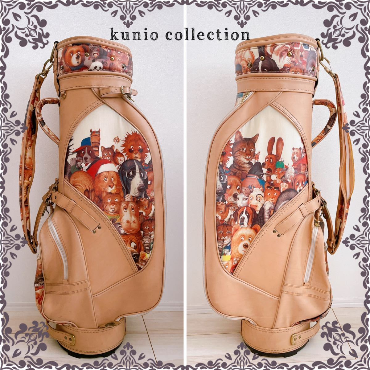 大人気 KUNIO COLLECTION ゴルフバッグ キャディバッグ 希少-