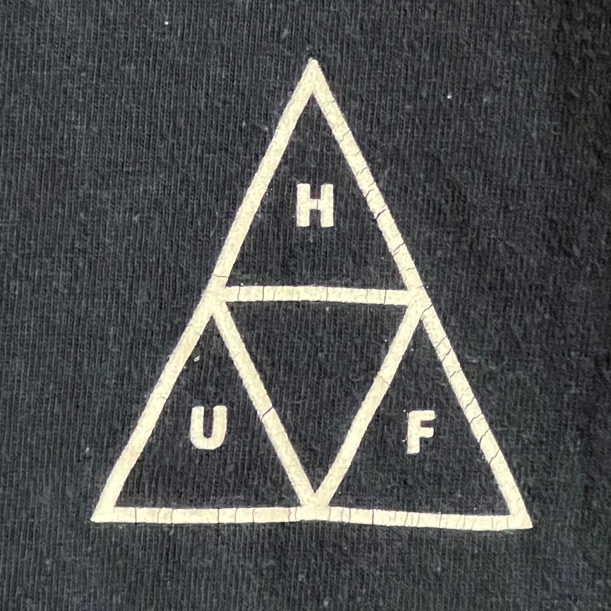 ★人気★HUF ハフ 両面プリントTシャツ 三角ロゴ トライアングル  即完売