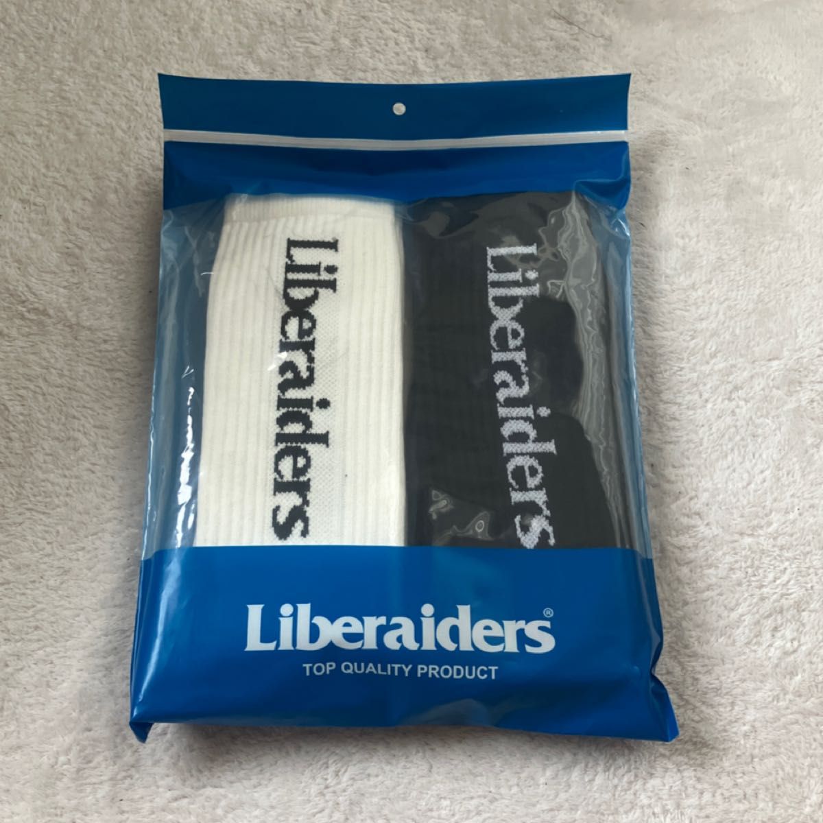 Liberaiders (リベレイダース) 2-PACK LOGO SOCKS ロゴソックス　