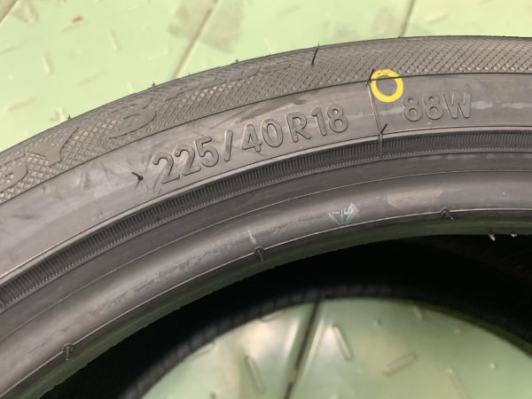 §24年製 225/40R18(225/40-18)新品 タイヤ4本 日本製 トーヨー ナノエナジー3+ TOYO NANOENERGY 3PLUS 在庫あり!タイヤ交換 神奈川/綾瀬_画像7