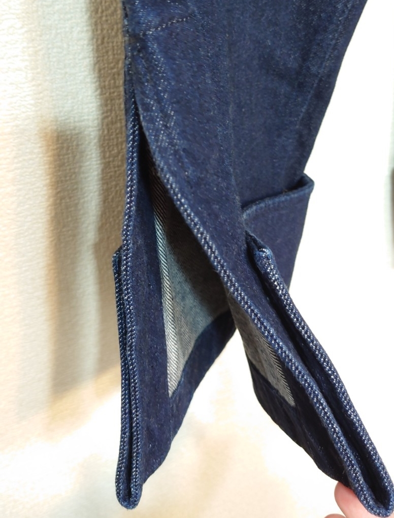定価5万 B Yohji Yamamoto ビー ヨウジヤマモト 20SS Button Slit Pant ボタンスリットパンツ デニム 1 TL
