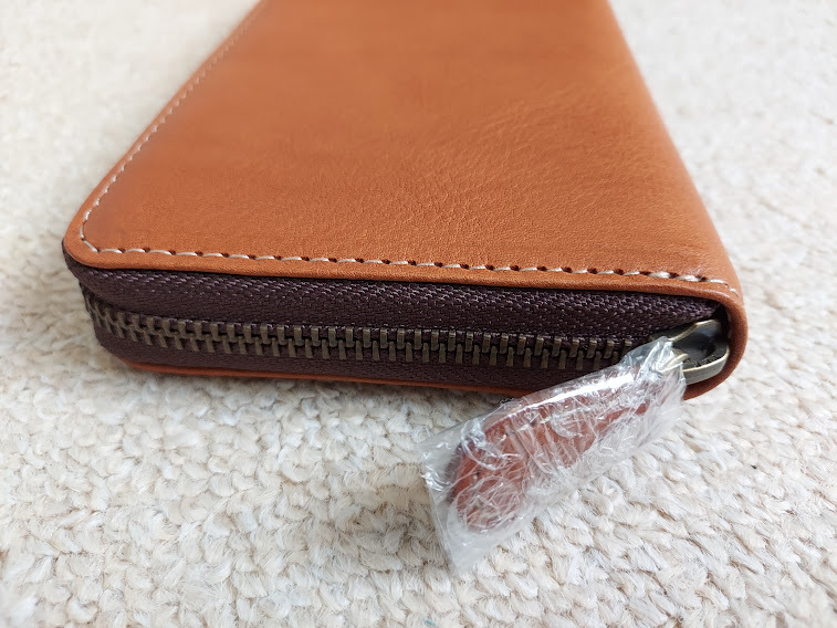 栃木レザー【送料負担・新品・未使用】長財布/革財布/メンズ