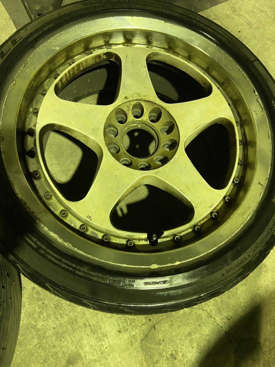レイズ ニスモ ホイール 17×8J +32 2本セット シルビア スカイライン