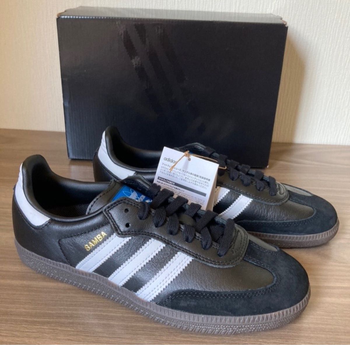 最終値下げ 新品 adidas skateboarding samba adv サンバ ブラック24