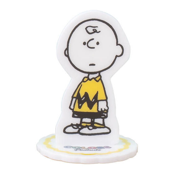 バンダイ ガチャ ふらっとならぶんです。 カラーズオブピーナッツ スヌーピー SNOOPY PEANUTS【チャーリー・ブラウン】_画像1