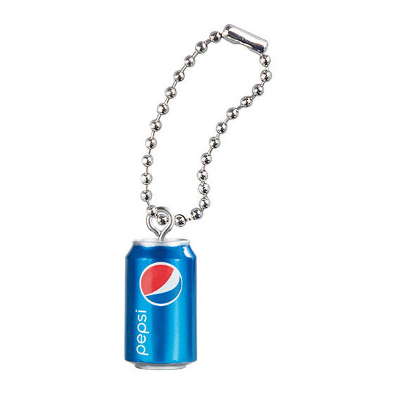 バンダイ ガチャ pepsiミニチュアチャーム ペプシ ボールチェーン付きフェイクフード 【PEPSI 缶】_画像1