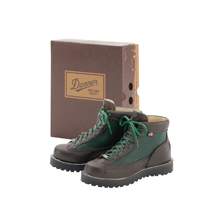 ケンエレファント ガチャ Danner ダナー ミニチュアコレクション 【Explorer 33802 green】_画像1